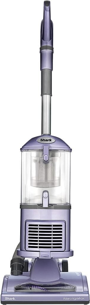 Shark NV352 Navigator Lift Away Upright Vacuum, Hepa Filter, Anti-Allergen Technology, Swivel Steering, Ideal for Carpet, Stairs, Bare Floors, with Wide Upholstery Crevice Tools, Lavender